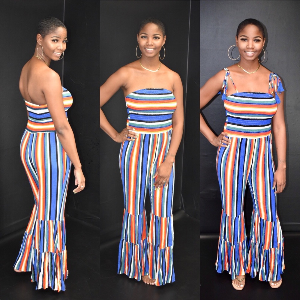 Multi colored jumpsuit